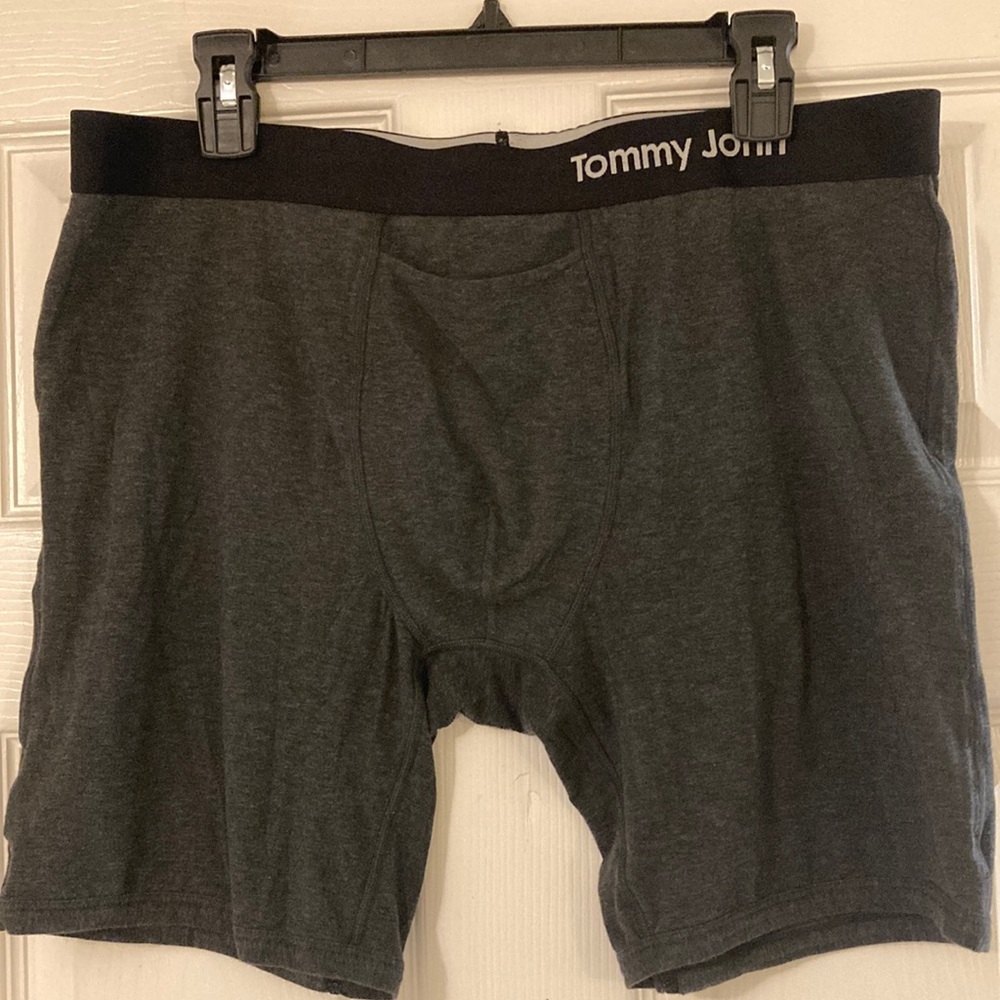 Tommy John XXL Boxer Briefs Dark Gray Cool Cotton